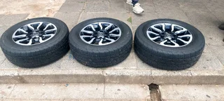 A set of 18inch royota bakkie rims
