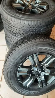 17inch mag rims and tyres for GD6 Toyota hilux