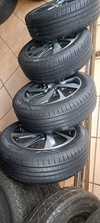 A set of 16inch Toyota starlet mags and tyres for sale