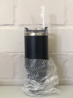 stainless steel mug