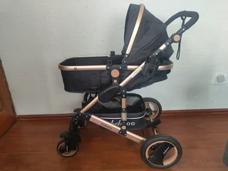 Belecoo Baby Stroller 2 in 1 Foldable Pram