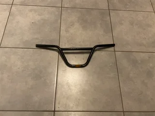 Black handlebar for bmx