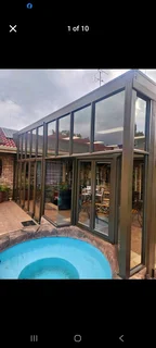 Aluminum Doors and windows installation