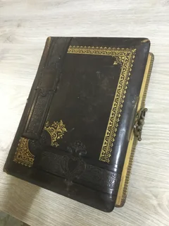 152yr old Antique Photo Album
