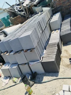 Paving slabs 400by400 in different colors