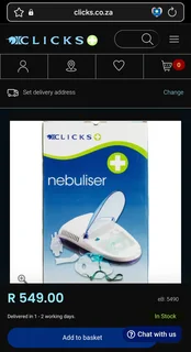 Clicks Nebuliser
