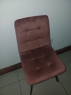 Pink Velvet Chair