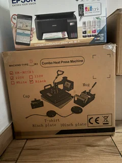 Heatpress &amp; sublimation printer