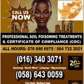 Botes Soil Poisoning Certificate Of Compliance